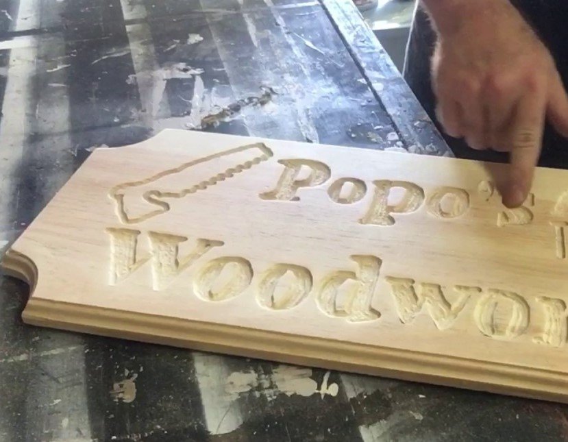 How to Make a Wood Sign With a Router