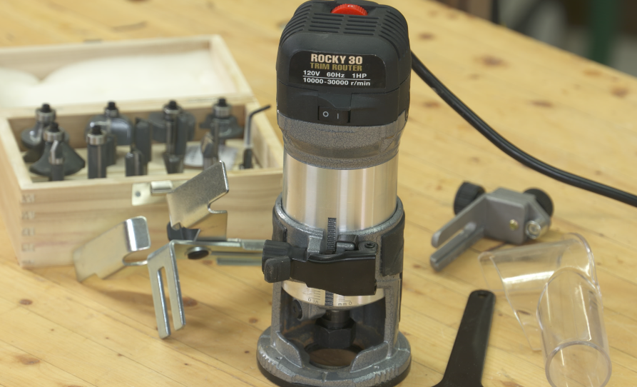 How to use a laminate router bit